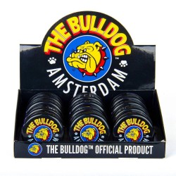 The Bulldog Grinder de Plástico Negro