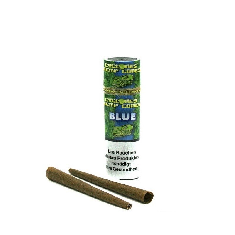 Cyclones Hemp Cones Blue