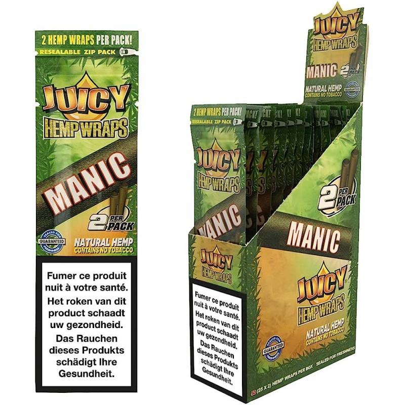 Juicy Jay's Hemp Wraps Manic