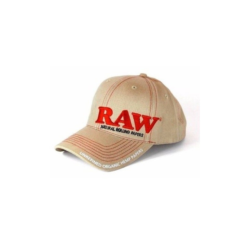 Raw Gorra Marrón con Prensador y Bolsillo Secreto