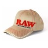 Raw Gorra Marrón con Prensador y Bolsillo Secreto