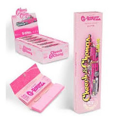 G-Rollz Papel Cheech&Chongs Rosa King Size