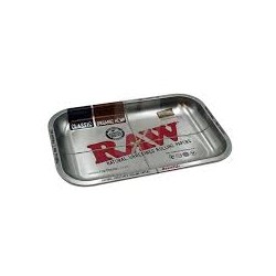 Raw Bandeja de liar Metálica Mediana
