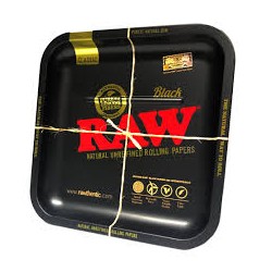 Raw Bandeja de liar Black Square