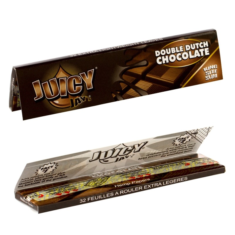 Juicy Jay's King Size Slim Double Dutch Chocolate